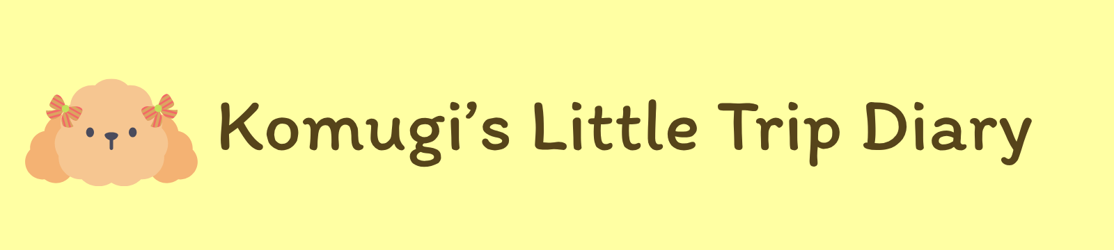 Komugi's Little Trip Diary